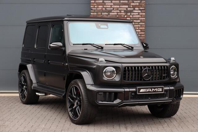 Mercedes-Benz G-KLASSE AMG 63 V8 | Facelift | Techniekpakket | Performance-pakket | Distronic | AMG Drivers Package | Burmester | Nappa Leder | Verwarmd Stuurwiel | Trekhaak | Keyless Go | Massage | Matte PPF |