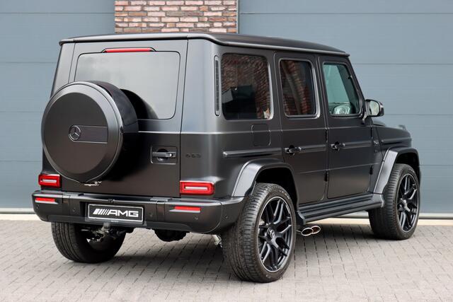 Mercedes-Benz G-KLASSE AMG 63 V8 | Facelift | Techniekpakket | Performance-pakket | Distronic | AMG Drivers Package | Burmester | Nappa Leder | Verwarmd Stuurwiel | Trekhaak | Keyless Go | Massage | Matte PPF |