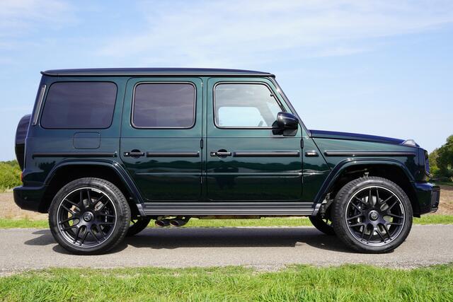 Mercedes-Benz G-KLASSE AMG 63 / Facelift / Smaragd groen / Pano / Burmeister 3D / Night / Trekhaak /