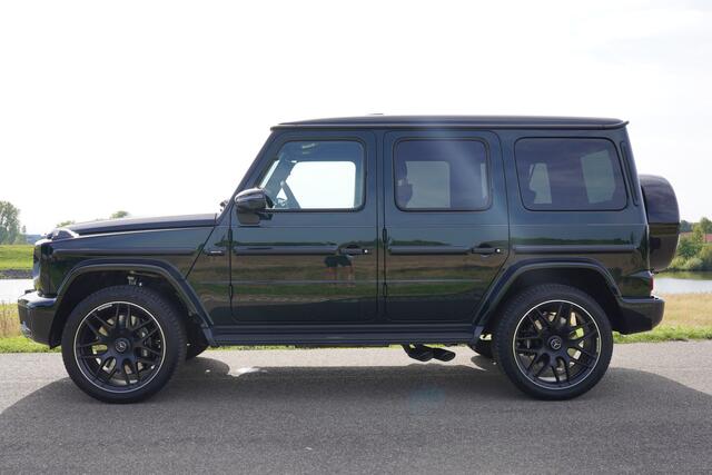 Mercedes-Benz G-KLASSE AMG 63 / Facelift / Smaragd groen / Pano / Burmeister 3D / Night / Trekhaak /