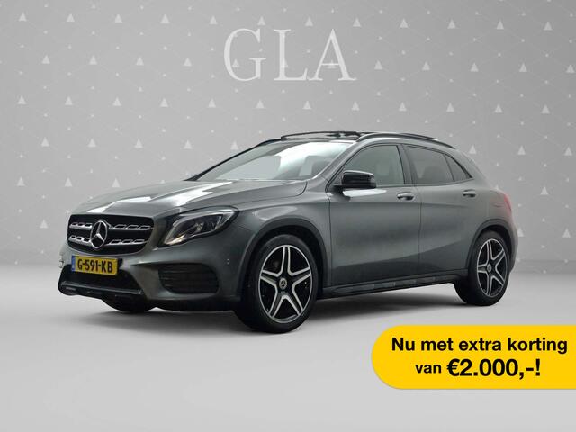 Mercedes-Benz GLA-KLASSE 180 AMG Night Edition Aut- Panodak I Sfeerverl. I Leer I Camera I Stoelverw.