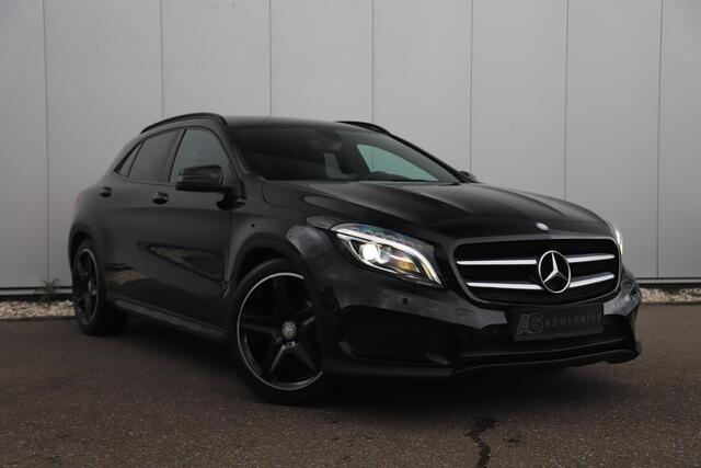 Mercedes-Benz GLA-KLASSE 180 AMG Night Automaat Xenon LED Carplay Half Leder Navigatie 18 inch LMV Sfeerverlichting Sportstoelen