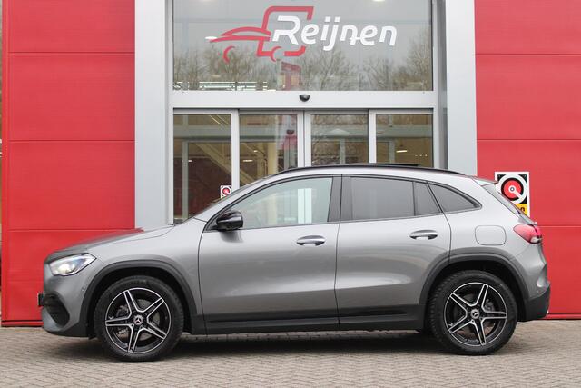 Mercedes-Benz GLA-KLASSE 250 e BUSINESS SOLUTION AMG LIMITED | SFEER VERLICHTING | PANORAMISCH SCHUIF/KANTEL DAK | MULTI BEAM LED KOPLAMPEN | APPLE CARPLAY/ANDROID AUTO | 360? CAMERA | DODEHOEK DETECTIE | ELEKTRISCH BEDIENBARE VOORSTOELEN MET GEHEUGENFUNCTIE | NIGHT PAKKET | 19" 