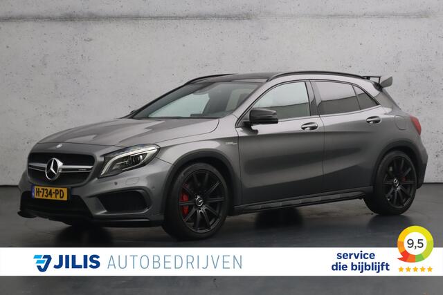 Mercedes-Benz GLA-KLASSE AMG 45 4MATIC Premium | Elektrisch glazen panoramadak | Lederen bekleding | LED