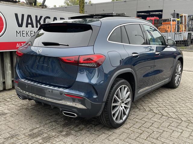 Mercedes-Benz GLA-KLASSE 250 e Business Solution AMG Limited 20"/Panoramadak/Leder + memory/Adaptieve cruise/Multibeam LED/360 camera/Elektrische klep/Stoelverwarming/Dodehoek/Sfeerverlichting