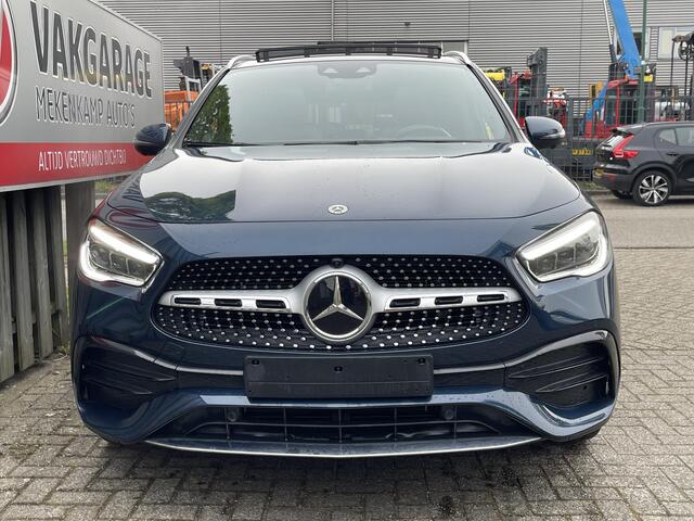 Mercedes-Benz GLA-KLASSE 250 e Business Solution AMG Limited 20"/Panoramadak/Leder + memory/Adaptieve cruise/Multibeam LED/360 camera/Elektrische klep/Stoelverwarming/Dodehoek/Sfeerverlichting