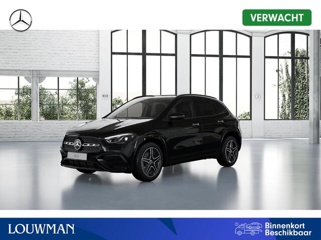 Mercedes-Benz GLA-KLASSE 180 Business Solution AMG | Trekhaak | Nightpakket | Keyless-Go comfortpakket | Parkeerpakket met achteruitrijcamera | EASY PACK achterklep | Dodehoekassistent | Verwarmde stoelen vooraan | Spiegelpakket |