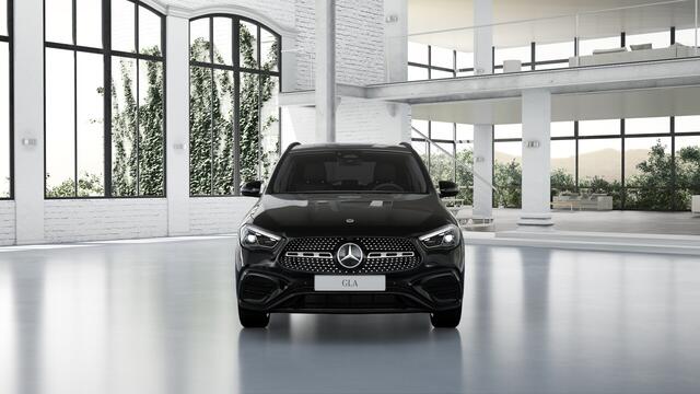 Mercedes-Benz GLA-KLASSE 180 Business Solution AMG | Trekhaak | Nightpakket | Keyless-Go comfortpakket | Parkeerpakket met achteruitrijcamera | EASY PACK achterklep | Dodehoekassistent | Verwarmde stoelen vooraan | Spiegelpakket |