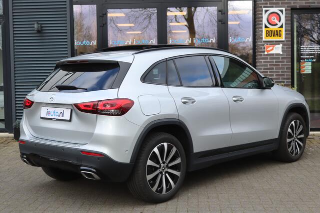 Mercedes-Benz GLA-KLASSE 250 e Progressive Night Pano/LED/Leder/Keyless/Camera/Elek. stoelen/Dodehoek/19"/Trekhaak wegkl.