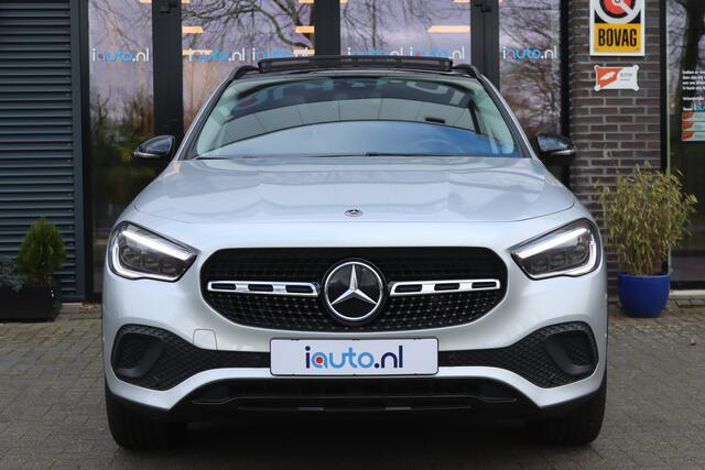Mercedes-Benz GLA-KLASSE 250 e Progressive Night Pano/LED/Leder/Keyless/Camera/Elek. stoelen/Dodehoek/19"/Trekhaak wegkl.