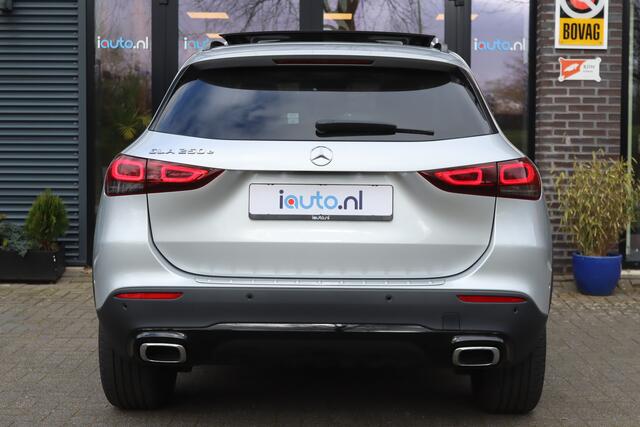 Mercedes-Benz GLA-KLASSE 250 e Progressive Night Pano/LED/Leder/Keyless/Camera/Elek. stoelen/Dodehoek/19"/Trekhaak wegkl.