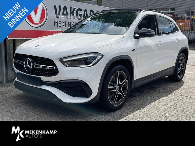 Mercedes-Benz GLA-KLASSE 250 e Business Solution AMG Limited 20"/Panoramadak/Memory stoelen/Matrix LED/360 camera/Elektrische klep/Stoelverwarming/Dodehoek/Sfeerverlichting