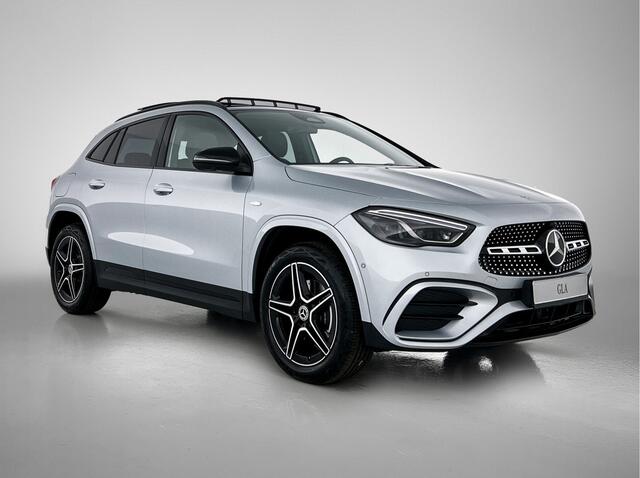 Mercedes-Benz GLA-KLASSE 250 e Business Solution AMG | Nightpakket | Premium Plus pakket | Parkeerpakket met 360°-camera | KEYLESS GO | Head-up display | Dodehoekassistent | Stoelverwarming voor | EASY PACK achterklep |