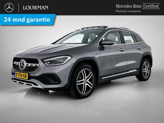 Mercedes-Benz GLA-KLASSE 250 e Business Solution Luxury Limited | Panoramadak | Trekhaak | Navigatie | Alarm | Parking support | Elect bed. voorstoelen met memory | Inclusief 24 maanden MB Certified garantie voor Europa.