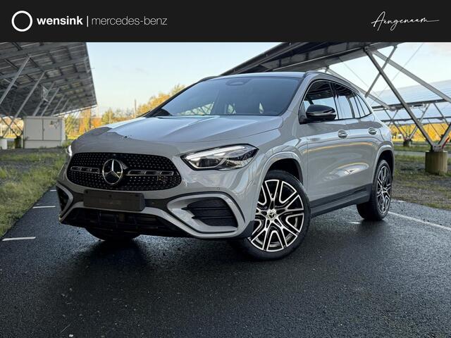 Mercedes-Benz GLA-KLASSE 250e Business Solution AMG | Night | AMG Line plus | Panoramaschuifdak | Head-Up | Trekhaak | 360 camera | Memory stoelen |