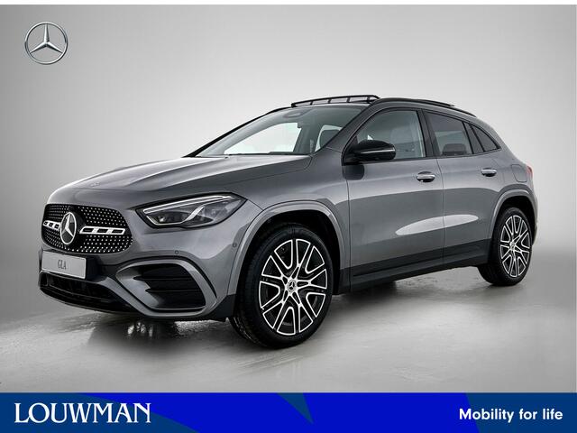 Mercedes-Benz GLA-KLASSE 250 e Business Solution AMG | Trekhaak | AMG Line Plus pakket | Panoramaschuifdak | Memorypakket | Augmented Reality navigatie | 360°-camera | Multibeam LED | Head-up Display | 20 inch AMG velgen |