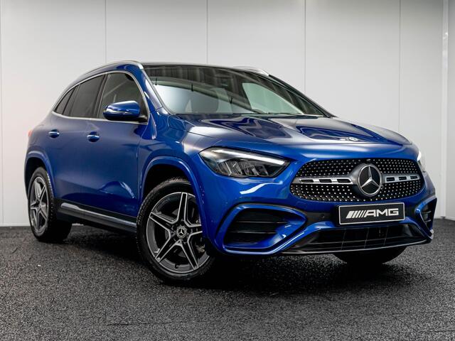 Mercedes-Benz GLA-KLASSE 250e AMG Line | Pano | HUD | Verwarmd stuurwiel | Distronic