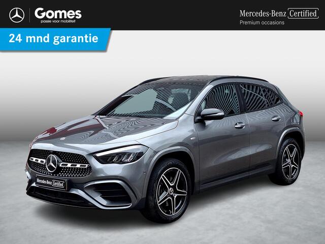 Mercedes-Benz GLA-KLASSE 250 e Business Solution AMG | Panoramadak | Night pakket | Achteruitrijcamera | DISTRONIC Afstandsassistent | Sfeerverlichting | Stoelverwarming | Advanced Sound System | Keyless-GO | Elektrische achterklep