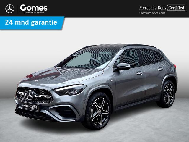 Mercedes-Benz GLA-KLASSE 250 e Business Solution AMG | Panoramadak | Night pakket | Achteruitrijcamera | DISTRONIC Afstandsassistent | Sfeerverlichting | Stoelverwarming | Advanced Sound System | Keyless-GO | Elektrische achterklep