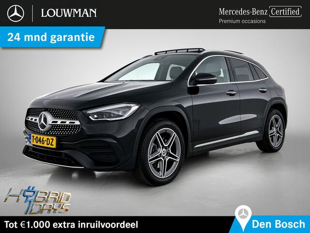 Mercedes-Benz GLA-KLASSE 250e AMG Line | Panorama schuifdak | Dodehoek assistent | Electr. stoelen met memory | Parkeerpakket met achtercamera | Spiegelpakket | Inclusief 24 maanden Mercedes-Benz Certified garantie voor Europa.