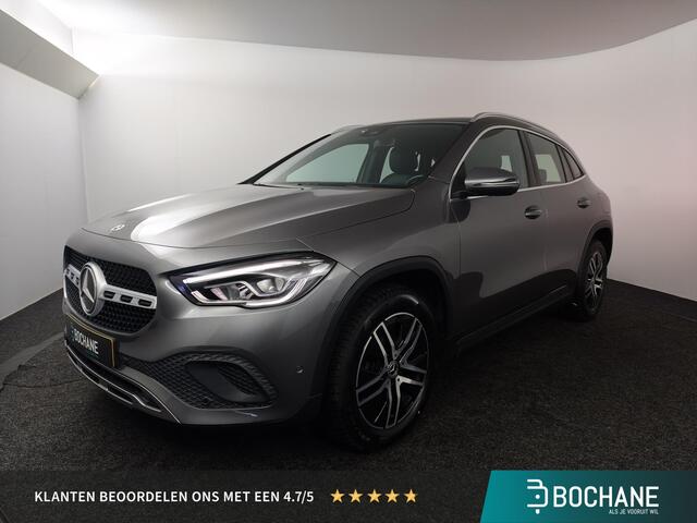Mercedes-Benz GLA-KLASSE 180 Business Solution | navigatiesysteem full map | lederen bekleding | electronic climate control | achteruitrijcamera | Cruise control | LED verlichting | stoelverwarming |