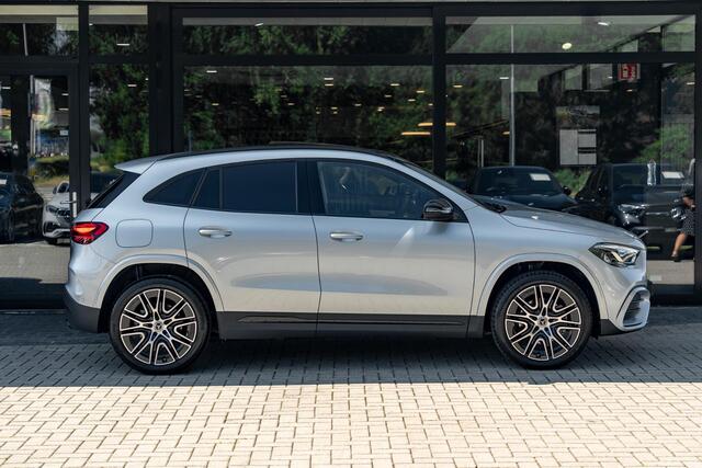 Mercedes-Benz GLA-KLASSE 250e 140 Years Edition | Panorama-schuifdak | Stoelverwarming | Sfeerverlichting | Achteruitrijcamera | Cruise control