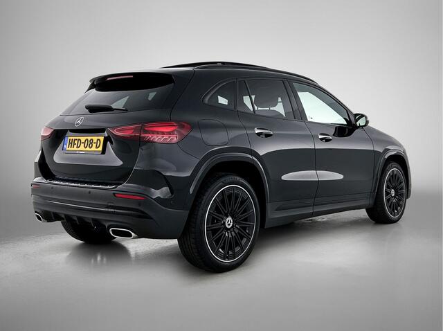 Mercedes-Benz GLA-KLASSE 250 e Star Edition AMG Line aug-26 | Panoramadak | 20 inch lichtemetalen velgen | lederen bekleding | MBUX wide screen | elect. bed. voorstoelen met memory | parking support Inclusief 24 maanden MB Certified garantie voor Europa.