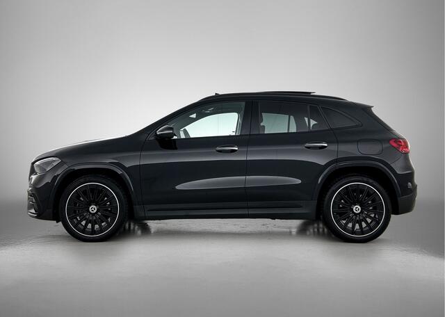 Mercedes-Benz GLA-KLASSE 250 e Star Edition AMG Line aug-26 | Panoramadak | 20 inch lichtemetalen velgen | lederen bekleding | MBUX wide screen | elect. bed. voorstoelen met memory | parking support Inclusief 24 maanden MB Certified garantie voor Europa.
