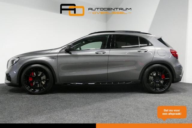 Mercedes-Benz GLA-KLASSE AMG 45 4MATIC Premium Plus / UNIEK / Panoramadak / AMG Performance sport-uitlaat / Stoelverwarming / Achteruitrijcamera / LED High Performance koplampen / Cruise Control / 20'' LMV / Rode remzadels