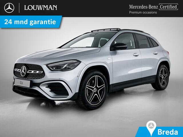 Mercedes-Benz GLA-KLASSE 250 e Business Solution AMG | Nightpakket | Premium Plus pakket | Parkeerpakket met 360°-camera | Head-up display | Dodehoekassistent | KEYLESS GO-comfortpakket | EASY PACK achterklep