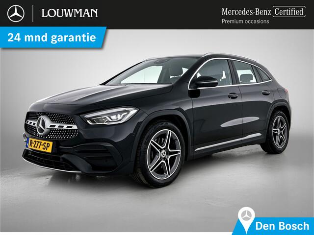 Mercedes-Benz GLA-KLASSE 200 AMG line | Trekhaak | Alarm scm 3 | Dodehoek assistent | Stoelverwarming | Achteruitrijcamera | Spiegel pakket Inclusief 24 maanden Mercedes-Benz Certified garantie voor Europa.