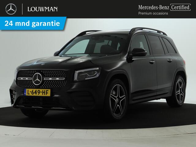 Mercedes-Benz GLB-Klasse 200 AMG Nightpakket 7 Persoons | Panoramadak | Distronic | Keyless-Go | Memory | Sfeerverlichting | Augmented Reality | Inclusief 24 maanden Mercedes-Benz Certified garantie voor Europa.