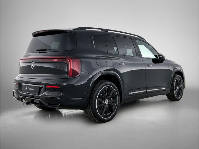 Mercedes-Benz GLB-Klasse 250+ Business Solution AMG 7p. 85.5 kWh | Premium pakket | Winterpakket | Nightpakket | Trekhaak | Verstelbare demping | 20" multispaakse AMG-velgen | Vast panoramadak | Sfeerverlichting | GUARD 360° |