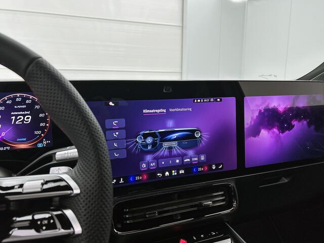 Mercedes-Benz GLB-Klasse 250+ Business Solution AMG 7p. 85.5 kWh | Premium pakket | Winterpakket | Nightpakket | Trekhaak | Verstelbare demping | 20" multispaakse AMG-velgen | Vast panoramadak | Sfeerverlichting | GUARD 360° |