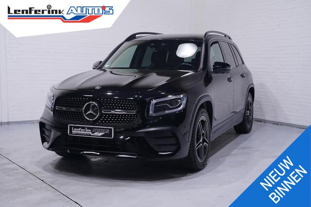 Mercedes-Benz GLB-Klasse GLB 220 d 4MATIC DCT AMG-Line navigatie ledverlichting 19"-lmv lederen-bekleding 360 camera apple-carplay touchpad DAB-ontvangst ACC wegklapbare-trekhaak digi-cockpit sportstoelen electrisch verstelbaar links met memo stoelverwarming-voor