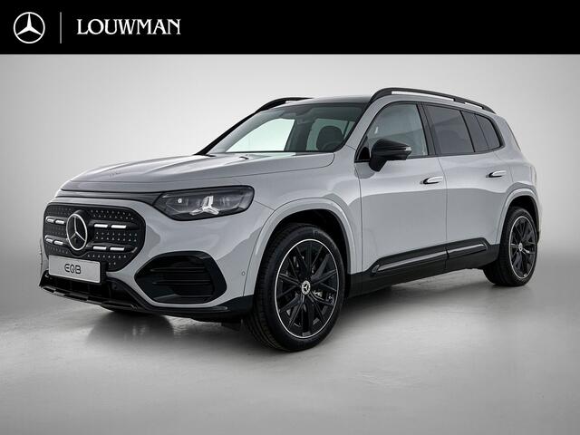 Mercedes-Benz GLB-Klasse 250+ Business Solution AMG 7p. 85.5 kWh | Premium Plus pakket | Verstelbare demping | Winterpakket | Nightpakket | Parkeerpakket | Trekhaak | 20" multispaakse AMG-velgen | GUARD 360° | Sportstoelen | Vast panoramadak | Burmester® 3D surround sound system