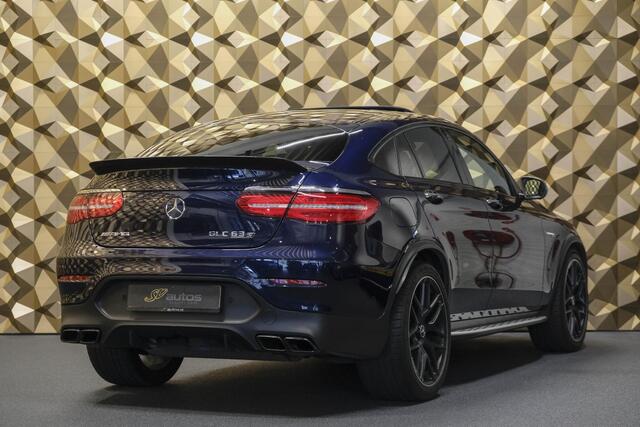 Mercedes-Benz GLC-KLASSE Coupé GLC63s AMG 4MATIC+ Keramisch Schuifdak Distronic+ Burmester Luchtvering Trekhaak Head-up VOL VOL VOL!!!