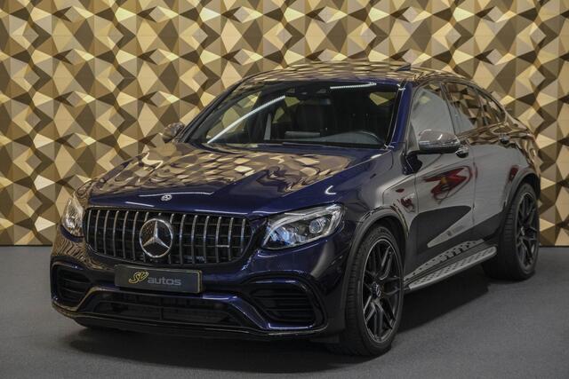 Mercedes-Benz GLC-KLASSE Coupé GLC63s AMG 4MATIC+ Keramisch Schuifdak Distronic+ Burmester Luchtvering Trekhaak Head-up VOL VOL VOL!!!