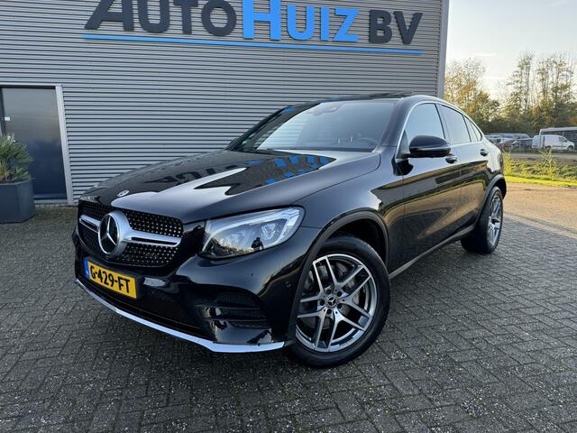 Mercedes-Benz GLC-KLASSE Coupé 300 245 PK 4MATIC AMG Line Schuif-/Kanteldak Distronic Lederen interieur Luchtvering Trekhaak Keyless Start DAB