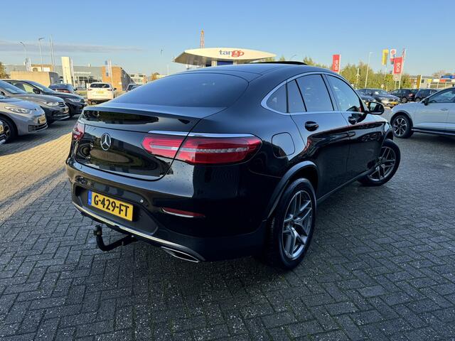 Mercedes-Benz GLC-KLASSE Coupé 300 245 PK 4MATIC AMG Line Schuif-/Kanteldak Distronic Lederen interieur Luchtvering Trekhaak Keyless Start DAB