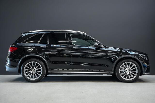Mercedes-Benz GLC-KLASSE 43 AMG 367pk 4MATIC |schuif/kantel dak|Burmester|elk. stoelen + memory|elk. achterklep|360 camera|HUD|BLIS|stoelverwarming + ventilatie|side steps|20"|