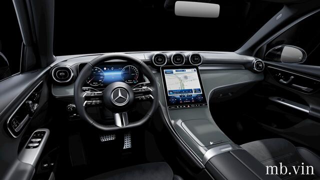 Mercedes-Benz GLC-KLASSE 300e 4MATIC AMG Line | Night | Panoramadak | Luchtvering | Achterasbesturing | 20 Inch |