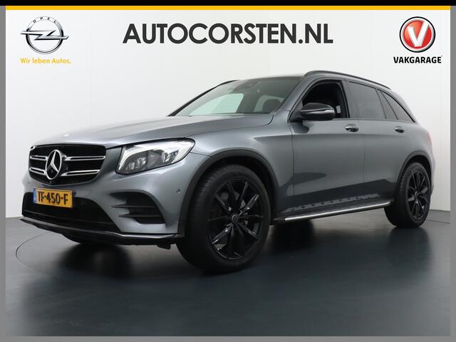 Mercedes-Benz GLC-KLASSE 250 AMG 4MATIC Night Pakket Premium Plus Trekhaak Panormadak Leder+Elektr.Verst+Geheugen+Verwarmd 360° Camera Navi Ecc Agility Control onderstel Pdc Cruise Control Lmv 20" Elec.Achterklep Intellig licht syst. Dab Keyless DodehoekAssistent 2.400KG Trekgewi