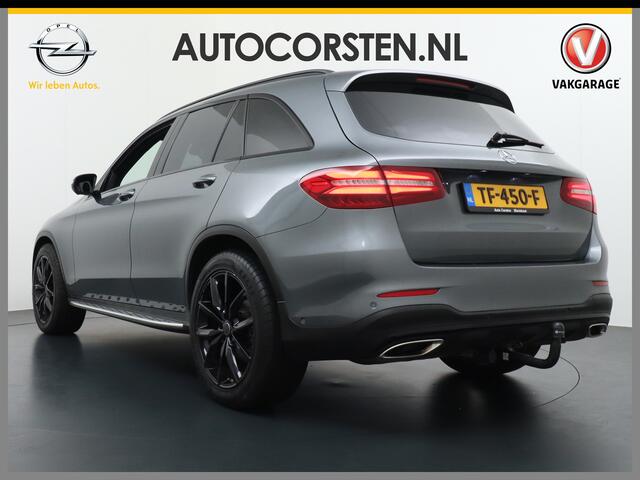 Mercedes-Benz GLC-KLASSE 250 AMG 4MATIC Night Pakket Premium Plus Trekhaak Panormadak Leder+Elektr.Verst+Geheugen+Verwarmd 360° Camera Navi Ecc Agility Control onderstel Pdc Cruise Control Lmv 20" Elec.Achterklep Intellig licht syst. Dab Keyless DodehoekAssistent 2.400KG Trekgewi