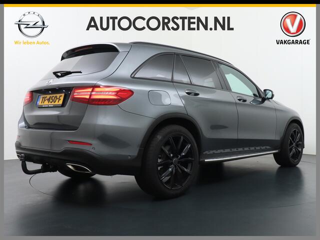 Mercedes-Benz GLC-KLASSE 250 AMG 4MATIC Night Pakket Premium Plus Trekhaak Panormadak Leder+Elektr.Verst+Geheugen+Verwarmd 360° Camera Navi Ecc Agility Control onderstel Pdc Cruise Control Lmv 20" Elec.Achterklep Intellig licht syst. Dab Keyless DodehoekAssistent 2.400KG Trekgewi
