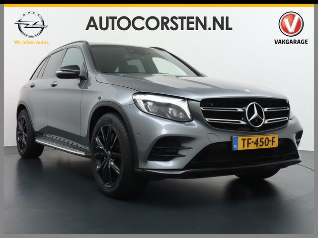 Mercedes-Benz GLC-KLASSE 250 AMG 4MATIC Night Pakket Premium Plus Trekhaak Panormadak Leder+Elektr.Verst+Geheugen+Verwarmd 360° Camera Navi Ecc Agility Control onderstel Pdc Cruise Control Lmv 20" Elec.Achterklep Intellig licht syst. Dab Keyless DodehoekAssistent 2.400KG Trekgewi
