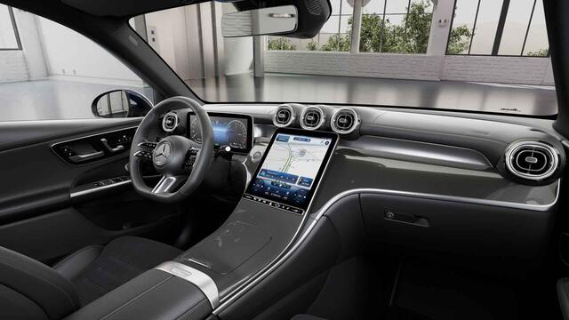 Mercedes-Benz GLC-KLASSE 300e 4MATIC AMG Line | Burmester | 360 graden camera | Rijassistentiepakket | Stoelverwarming |
