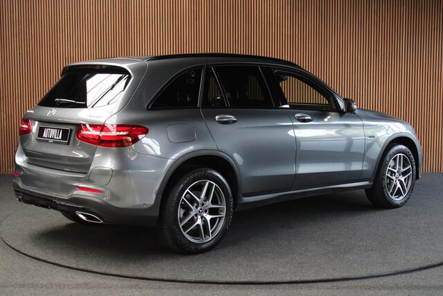 Mercedes-Benz GLC-KLASSE 350e 4MATIC AMG-pakket Panodak Leer Navi Camera Elektr. achterklep Elektr. trekhaak PTS LED Climate LM velgen