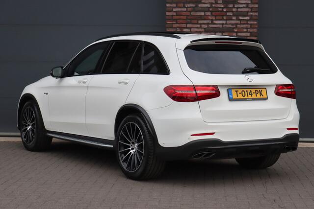 Mercedes-Benz GLC-KLASSE AMG 43 4MATIC Aut9 | Luchtvering | Carbon | Burmester | Distronic | Trekhaak | Memory | Stoelverwarming Achter | Standkachel | Multibeam LED | HUD | Panoramadak |