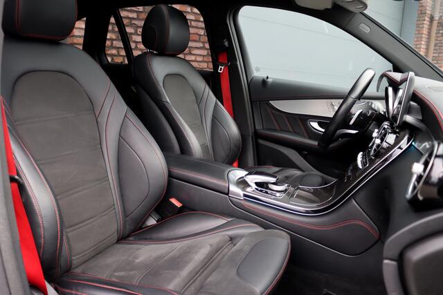 Mercedes-Benz GLC-KLASSE AMG 43 4MATIC Aut9 | Luchtvering | Carbon | Burmester | Distronic | Trekhaak | Memory | Stoelverwarming Achter | Standkachel | Multibeam LED | HUD | Panoramadak |